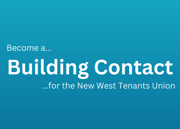 WE WANT YOU - Become a Building Contact!