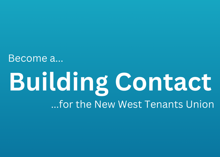 WE WANT YOU - Become a Building Contact!